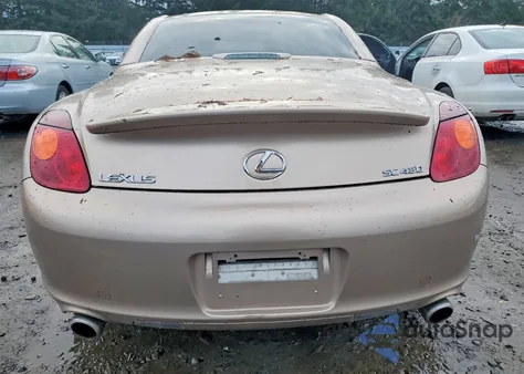 2004 Lexus Sc 430 z USA, uszkodzony, nr VIN JTHFN48Y240050464